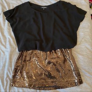 Express Sequin Dress